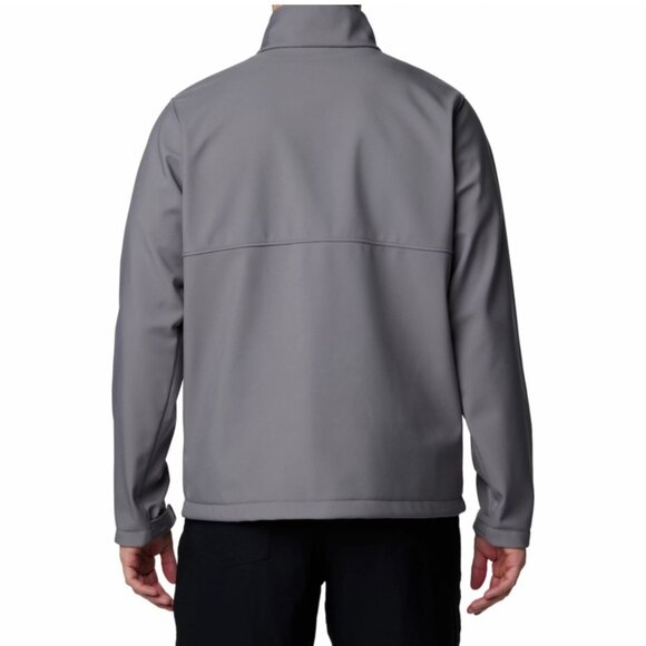 New Columbia Men’s Ascender Soft shell Jacket Size XXL tall Full Zip Gray NWT - Picture 2 of 14